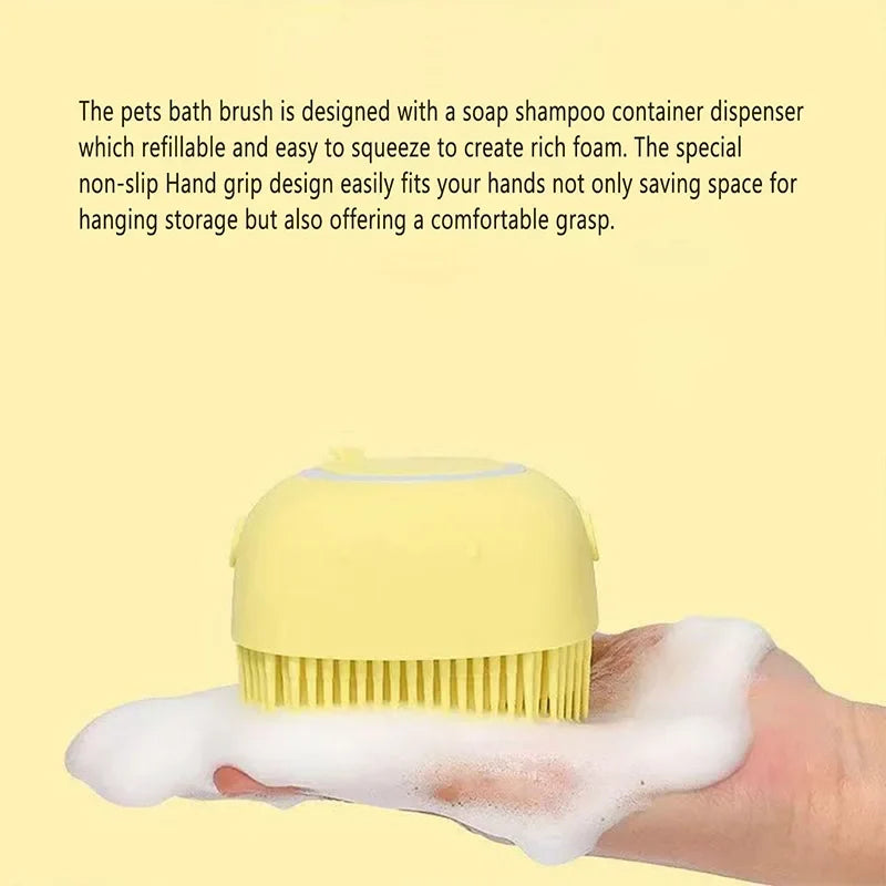 Easy Pet Bathing Brush